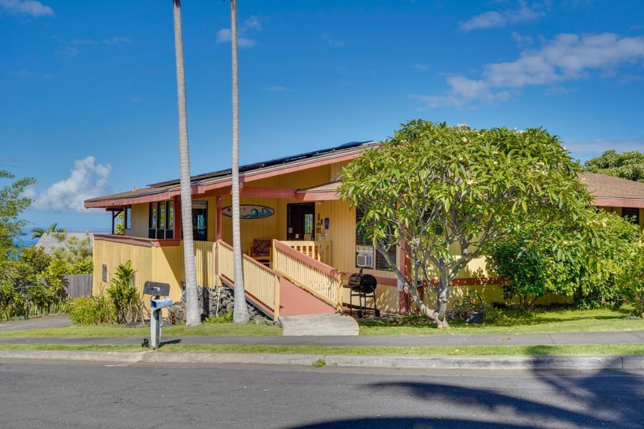 Kailua-Kona Coastal Refuge With Lanai And Ocean Views! Villa Exterior photo