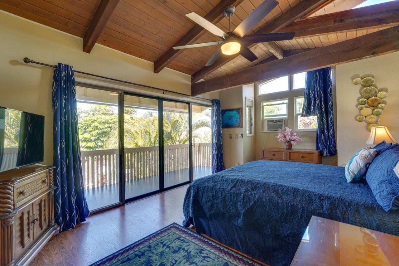 Kailua-Kona Coastal Refuge With Lanai And Ocean Views! Villa Exterior photo