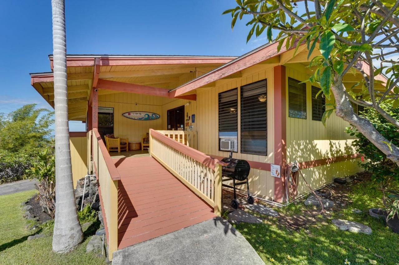 Kailua-Kona Coastal Refuge With Lanai And Ocean Views! Villa Exterior photo